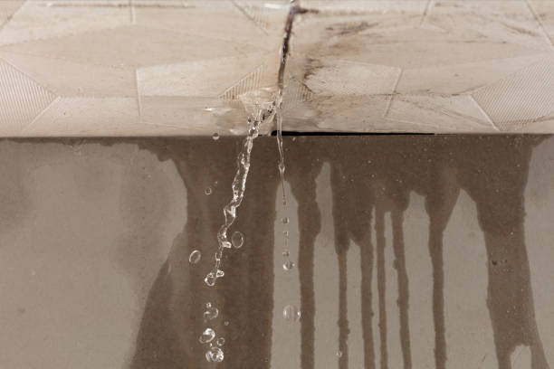 Professional Burst Pipe Cleanup technician working in Greenville Junction, ME